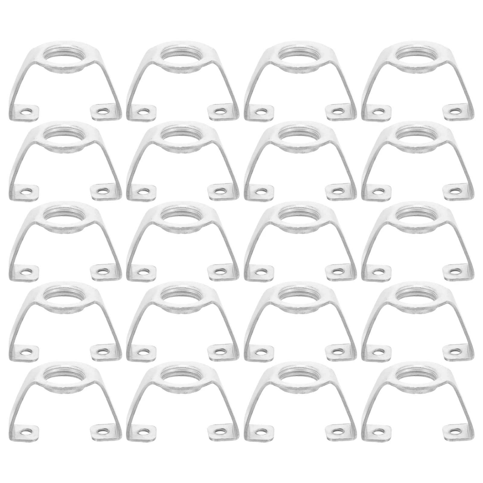 20pcs Lamp Bracket Fixing Accessories Light Fixture Part GU10 Head Iron Material Durable Stable Reliable Easy Installation
20pcs Lamp Bracket Fixing Accessories Light Fixture Part GU10 Head Iron Material Durable Stable Reliable Easy Installation