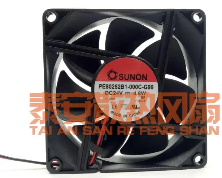 Ltsf For SUNON PE80252B1-000C-G99 DC 24V 4.8W 80x80x25mm 2-Wire Server Cooling Fan8cm
Ltsf For SUNON PE80252B1-000C-G99 DC 24V 4.8W 80x80x25mm 2-Wire Server Cooling Fan8cm