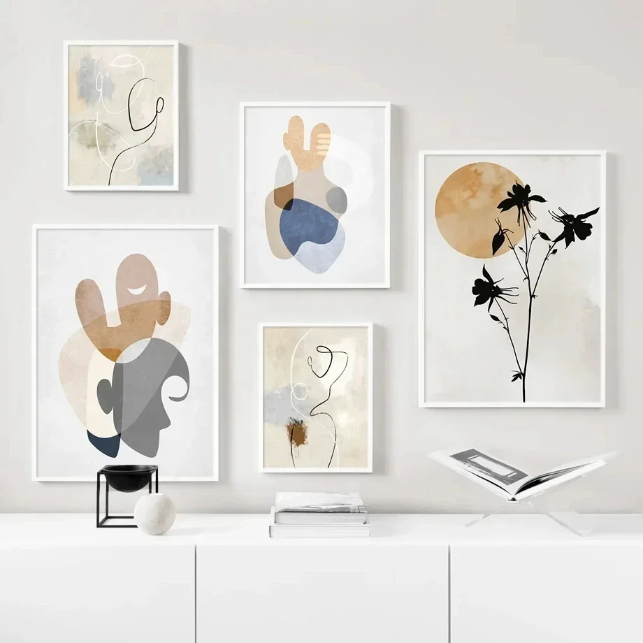 Abstract Line Girl Moon Plant Flower Wall Art Canvas Painting Nordic Posters And Prints Wall Pictures For Living Room Home Decor
Abstract Line Girl Moon Plant Flower Wall Art Canvas Painting Nordic Posters And Prints Wall Pictures For Living Room Home Decor