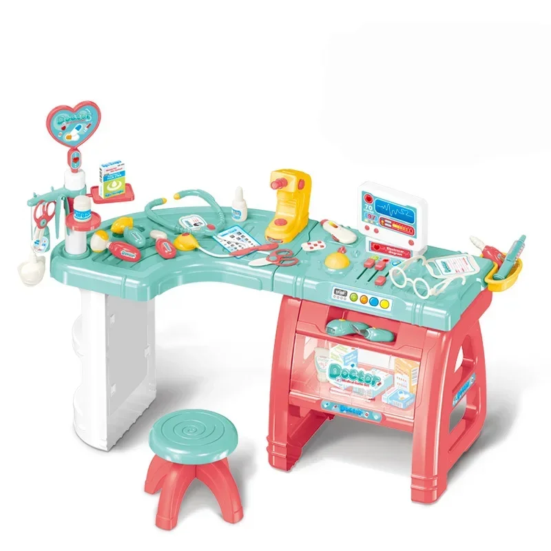 30pcs/set High Quality doctor set for kids doctor game Simulation stethoscope syringe Play house Interactive Toy baby gift
30pcs/set High Quality doctor set for kids doctor game Simulation stethoscope syringe Play house Interactive Toy baby gift