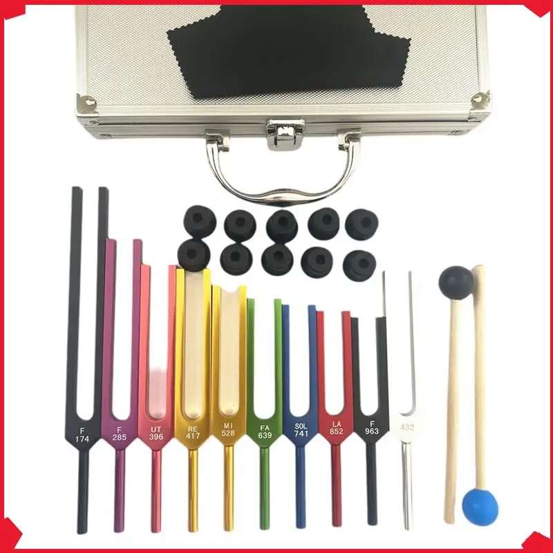 B17B 10 PCS Tuning Fork Set , Tuning Forks For Healing Chakra Sound Therapy Keep Body
B17B 10 PCS Tuning Fork Set , Tuning Forks For Healing Chakra Sound Therapy Keep Body