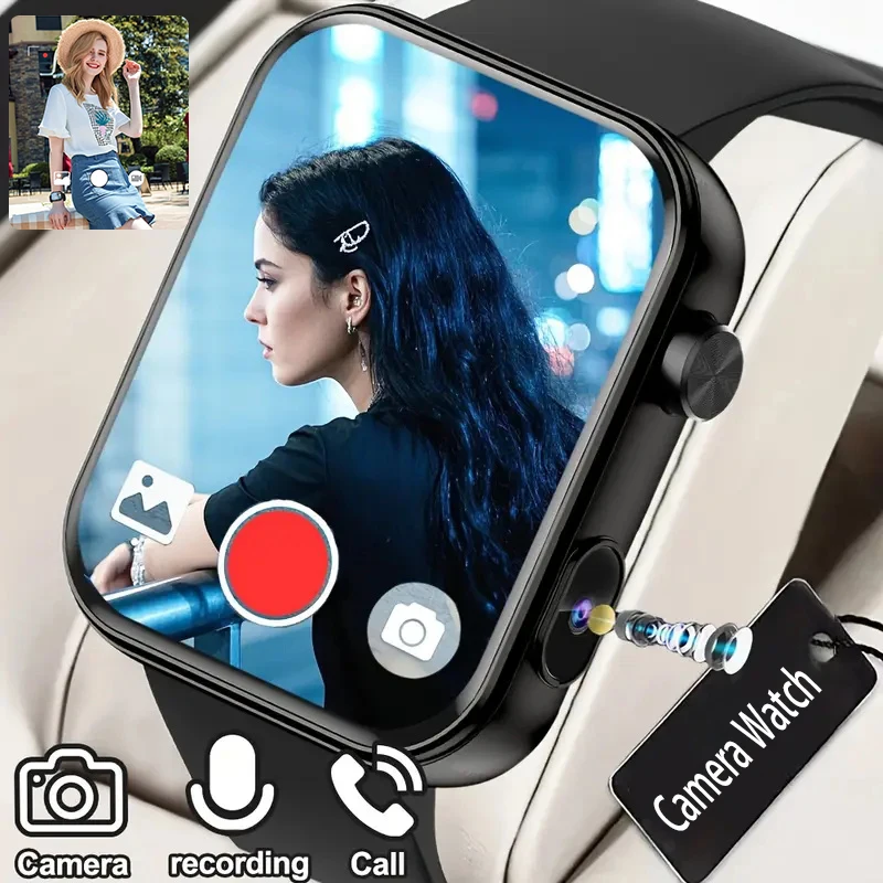 Новые смарт-часы 2026 года с камерой: запись видео, синхронизация с камерой телефона, большая память, динамический видео-циферблат, музыка, Bluetooth-звонки
Новые смарт-часы 2026 года с камерой: запись видео, синхронизация с камерой телефона, большая память, динамический видео-циферблат, музыка, Bluetooth-звонки