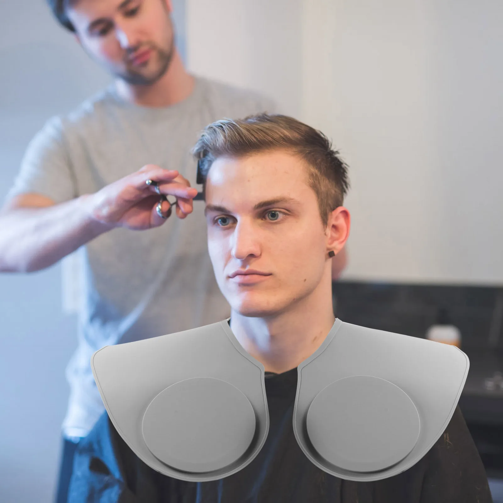 Soft Silicone Hair Cutting Guide Collar Durable Washable Stylish Enhanced Hair Protection For Salon Barber Home Use
Soft Silicone Hair Cutting Guide Collar Durable Washable Stylish Enhanced Hair Protection For Salon Barber Home Use