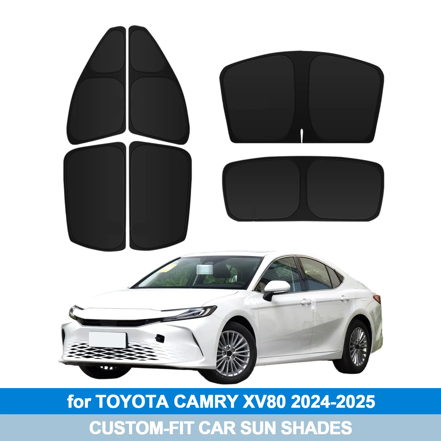 For TOYOTA CAMRY XV50 XV70 XV80 2011-2025 Windshield Sun Shade Side Window Shades Cover Sun Visor Shield Privacy Protection
For TOYOTA CAMRY XV50 XV70 XV80 2011-2025 Windshield Sun Shade Side Window Shades Cover Sun Visor Shield Privacy Protection