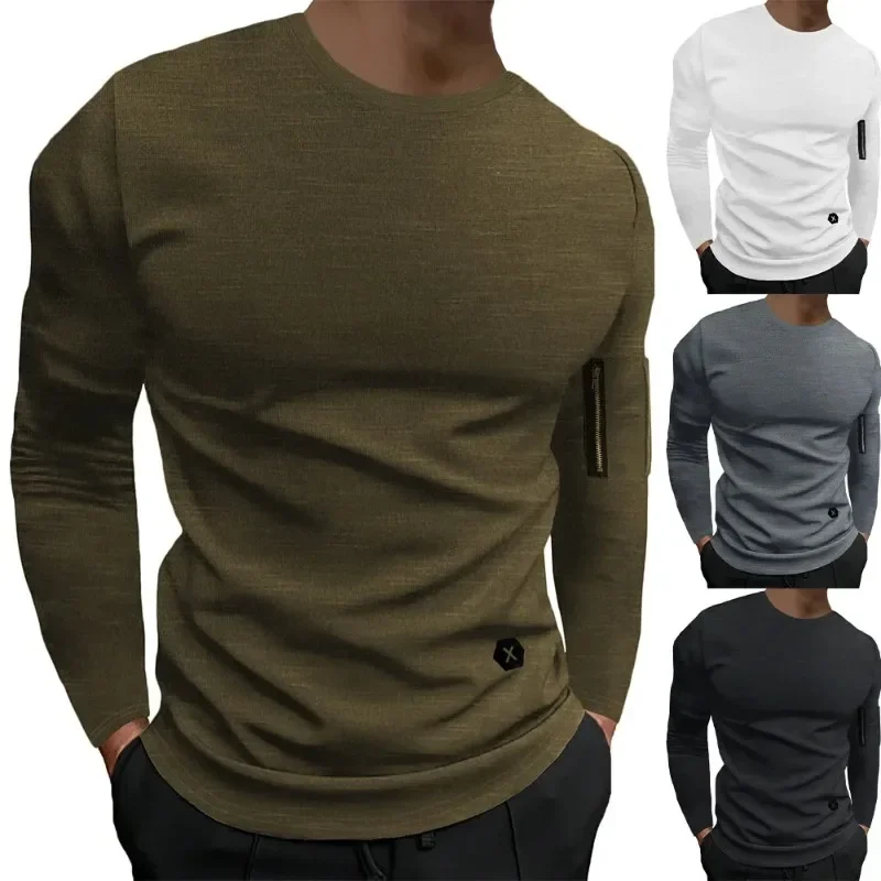 2024 New Tshirt Men's Spring Autumn T Shirt Men Long Sleeved Cotton Causal Camping O Neck Tshirt Tops Tees Men
2024 New Tshirt Men's Spring Autumn T Shirt Men Long Sleeved Cotton Causal Camping O Neck Tshirt Tops Tees Men