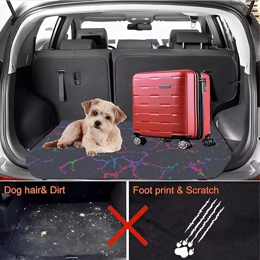 Abstract Crackle Print Car Trunk Mat Universal Fit Waterproof Dirt Proof For Travel Daily Use
Abstract Crackle Print Car Trunk Mat Universal Fit Waterproof Dirt Proof For Travel Daily Use