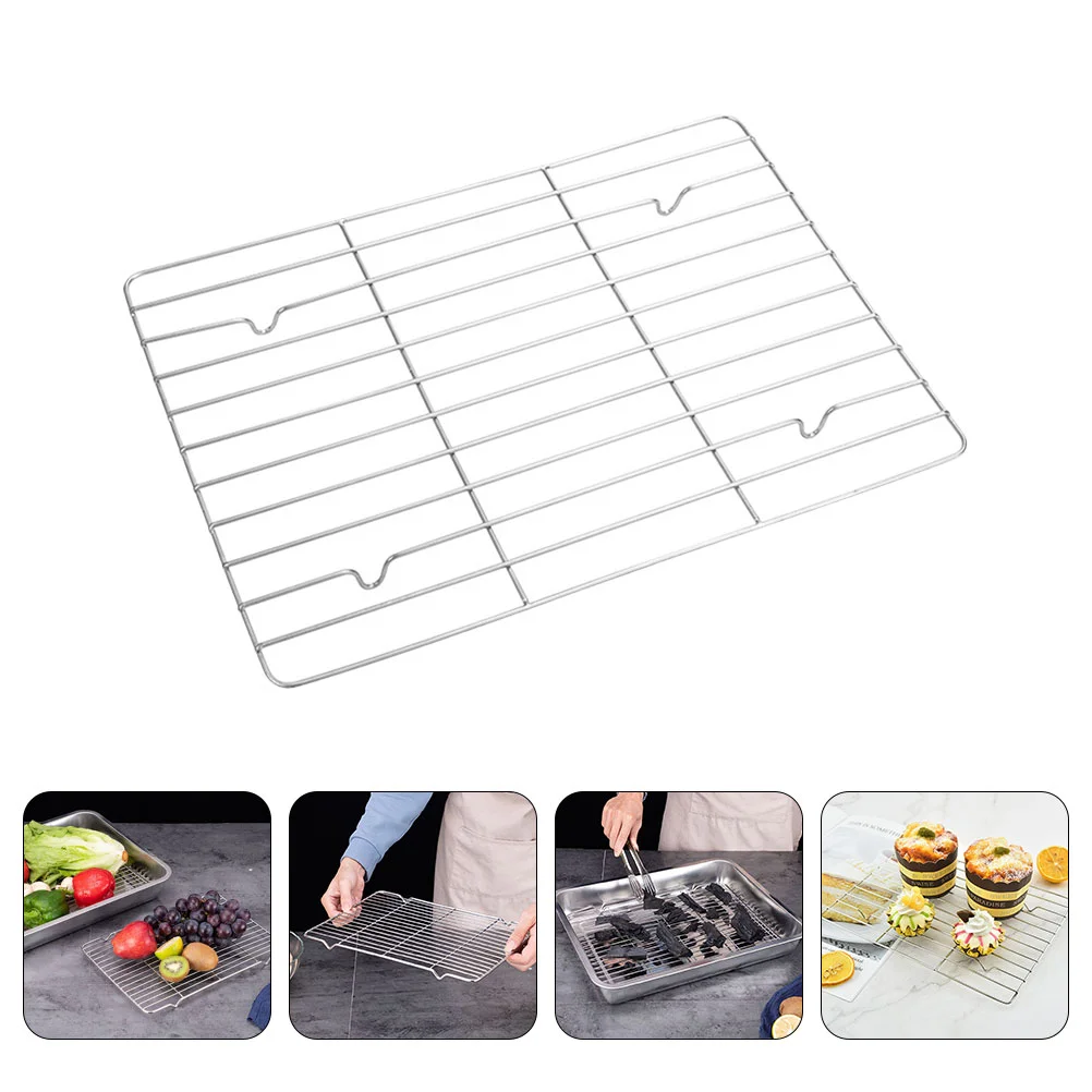 Baking Cooling Rack Cupcake Grill Water Draining Wire for Bacon Oven Stainless Steel
Baking Cooling Rack Cupcake Grill Water Draining Wire for Bacon Oven Stainless Steel