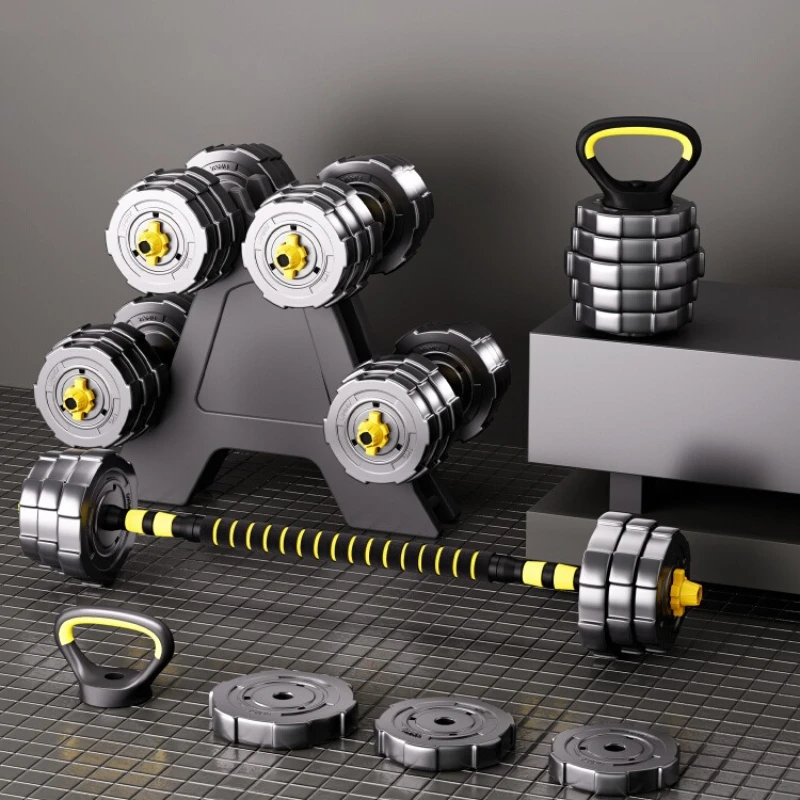 Dumbbell Men's Fitness Home Exercise Equipment Adjustable Weight Men's Barbell Sports Suit Kettlebell Dormitory
Dumbbell Men's Fitness Home Exercise Equipment Adjustable Weight Men's Barbell Sports Suit Kettlebell Dormitory