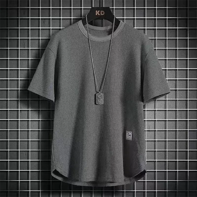 Мужские летние повседневные футболки с коротким рукавом в стиле Y2K, приталенные, с воротником хенли, молодежная мода
Мужские летние повседневные футболки с коротким рукавом в стиле Y2K, приталенные, с воротником хенли, молодежная мода