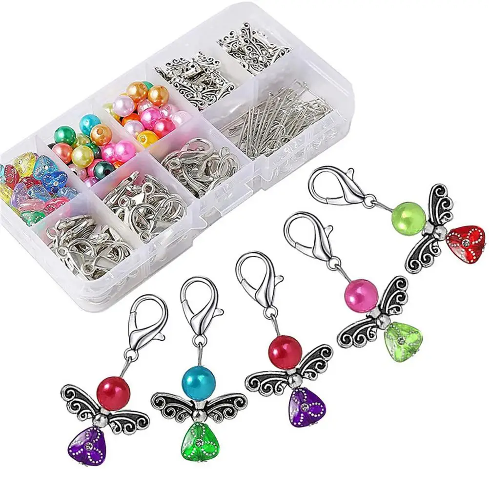 50 Pcs Angel Keychain Zinc Alloy Plastic DIY Creative Tags Gifts for Birthday Party Valentine Wedding Anniversaries Key Ring Set
50 Pcs Angel Keychain Zinc Alloy Plastic DIY Creative Tags Gifts for Birthday Party Valentine Wedding Anniversaries Key Ring Set
