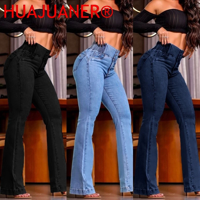 Jeans Women Flare Pants Strecth High Waist Washed Distressed Skinny Vintage Pockets Buttons Trousers 2026 Streetwear Denims
Jeans Women Flare Pants Strecth High Waist Washed Distressed Skinny Vintage Pockets Buttons Trousers 2026 Streetwear Denims