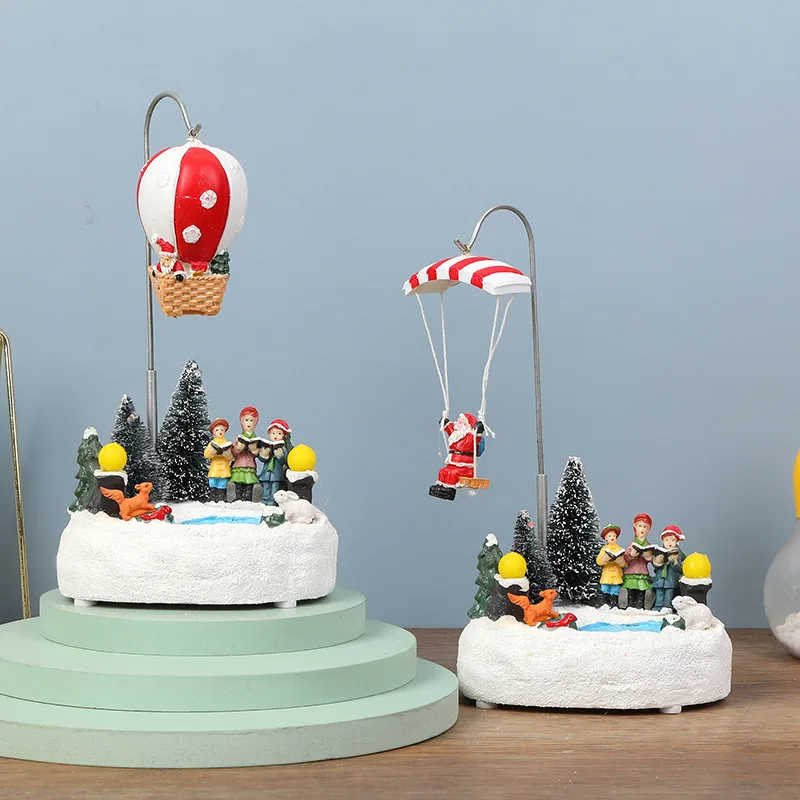 Трансграничная креативная светящаяся музыка, вращающийся воздушный шар, рождественское украшение
Трансграничная креативная светящаяся музыка, вращающийся воздушный шар, рождественское украшение