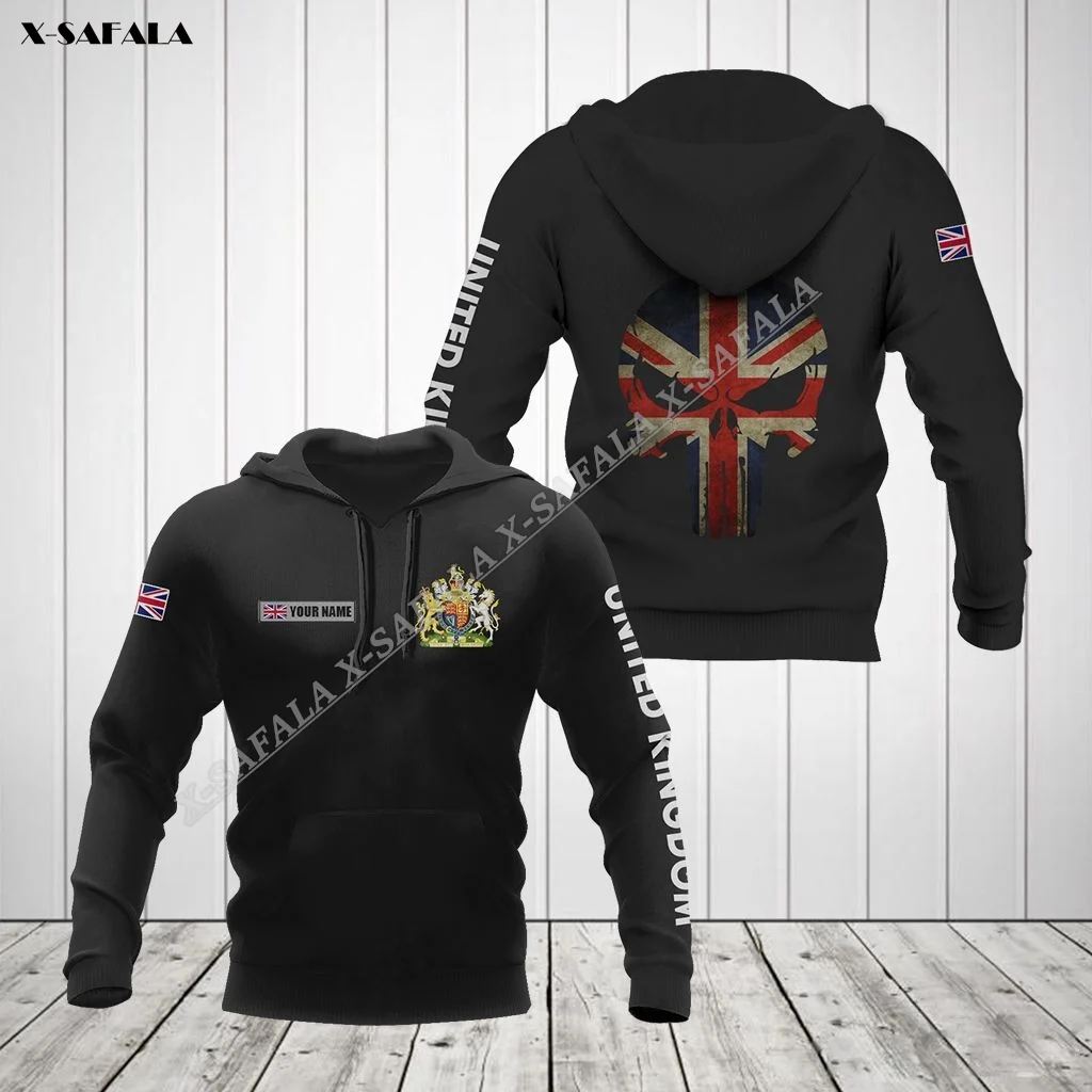 British UNITED KINGDOM SKULL FLAG England Country 3D Print Hoodie Men Pullover Sweatshirt Hooded Jersey Tracksuits Outwear Shirt
British UNITED KINGDOM SKULL FLAG England Country 3D Print Hoodie Men Pullover Sweatshirt Hooded Jersey Tracksuits Outwear Shirt