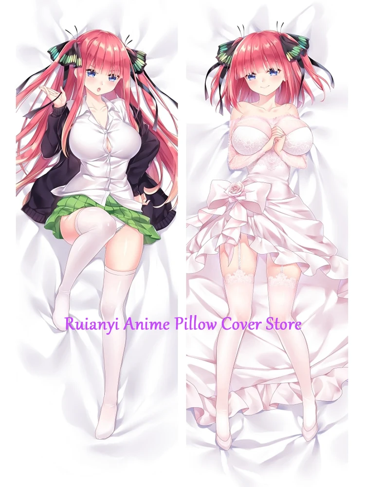 Двусторонняя наволочка Dakimakura Anime Nino Nakano, наволочка для подушки в натуральную величину, наволочка для взрослых 2024
Двусторонняя наволочка Dakimakura Anime Nino Nakano, наволочка для подушки в натуральную величину, наволочка для взрослых 2024
