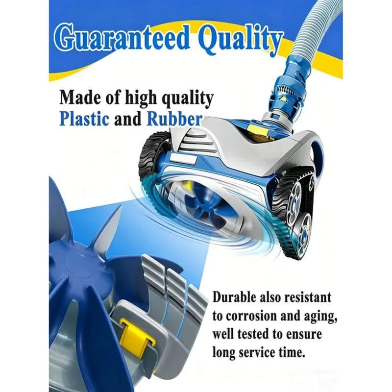[NEW!ABKG】 Rotating Brush& Cyclonic Scrubbing Turbine Assembly R0714300(2Pcs), For MX6/For MX8 Pool Cleaner Replacement Parts
[NEW!ABKG】 Rotating Brush& Cyclonic Scrubbing Turbine Assembly R0714300(2Pcs), For MX6/For MX8 Pool Cleaner Replacement Parts