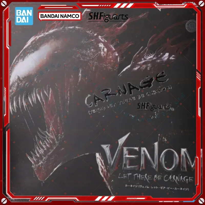 Original in stock Bandai SHFCARNAGE VENOM LET THERE VE CARNAGE Figure Finished Model Anime Action Toy Gift for kidMarvel legends
Original in stock Bandai SHFCARNAGE VENOM LET THERE VE CARNAGE Figure Finished Model Anime Action Toy Gift for kidMarvel legends