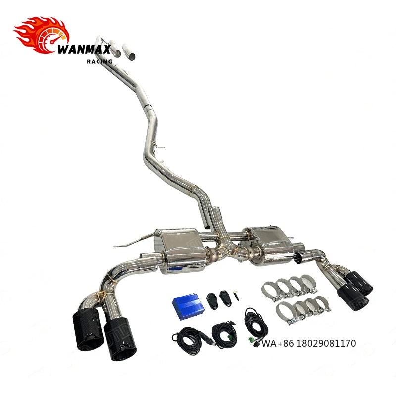 Высокопроизводительная выхлопная система Catback из нержавеющей стали для X5 F15 35i 3.0L I6, в стиле M Sport, снижает противодавление
Высокопроизводительная выхлопная система Catback из нержавеющей стали для X5 F15 35i 3.0L I6, в стиле M Sport, снижает противодавление