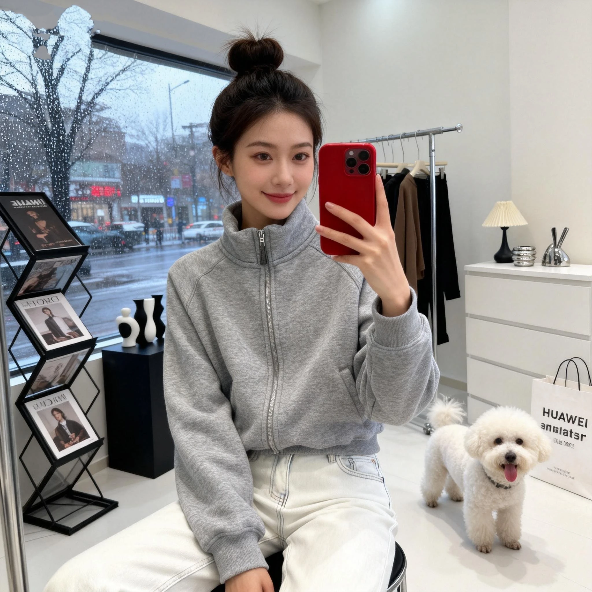 Thickened Lamb Velvet Hoodie Women's Warm All-Match Casual Zipper Open Cardigan Outerwear Stand Collar Long Sleeve Polyester ...
Thickened Lamb Velvet Hoodie Women's Warm All-Match Casual Zipper Open Cardigan Outerwear Stand Collar Long Sleeve Polyester ...
