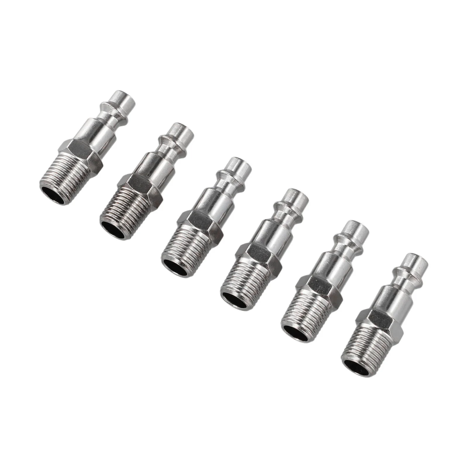 Accessories Quick Connector Pneumatic Tools Quick Release Air Hose Fitting Connector For Air Hose Silver 6Pcs Exquisite
Accessories Quick Connector Pneumatic Tools Quick Release Air Hose Fitting Connector For Air Hose Silver 6Pcs Exquisite