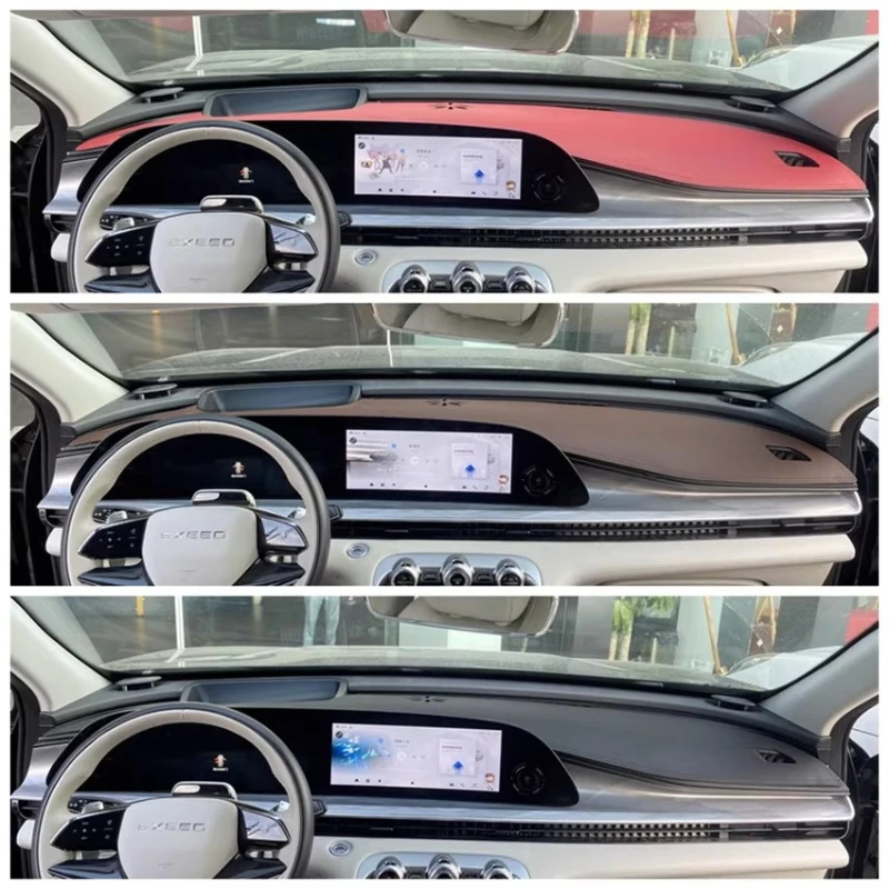Для Chery EXEED OMODA 9 RX CDM TXL: Защитная накладка на приборную панель, декоративная накладка на центральную консоль, солнцезащитные товары для интерьера.
Для Chery EXEED OMODA 9 RX CDM TXL: Защитная накладка на приборную панель, декоративная накладка на центральную консоль, солнцезащитные товары для интерьера.
