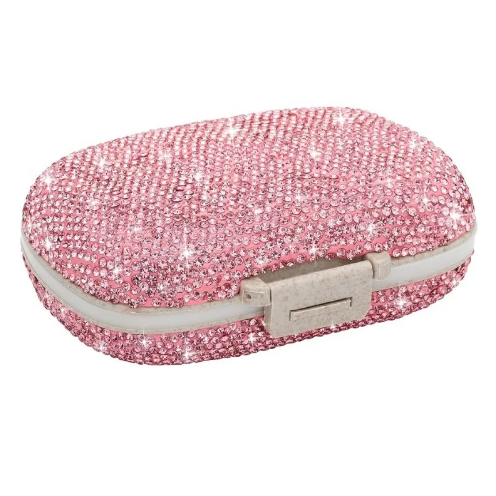 8 Compartments Bling Pill Case Luxury Double Sided Portable Pill Organizer Sealed Large Capacity Travel Jewelry Container Daily
8 Compartments Bling Pill Case Luxury Double Sided Portable Pill Organizer Sealed Large Capacity Travel Jewelry Container Daily