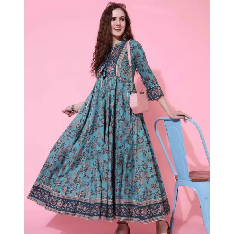 Exotic style thin cotton printed slim fitting temperament stand up collar dress
Exotic style thin cotton printed slim fitting temperament stand up collar dress