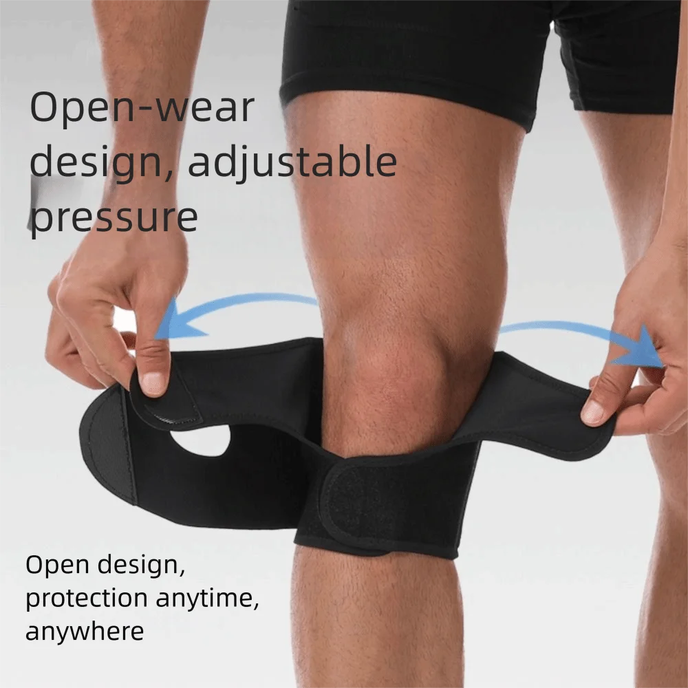 Neoprene Spring Knee Support Brace Breathable Black Kneepad Comfortable Sportswear Sports Patella Bandage Strap
Neoprene Spring Knee Support Brace Breathable Black Kneepad Comfortable Sportswear Sports Patella Bandage Strap