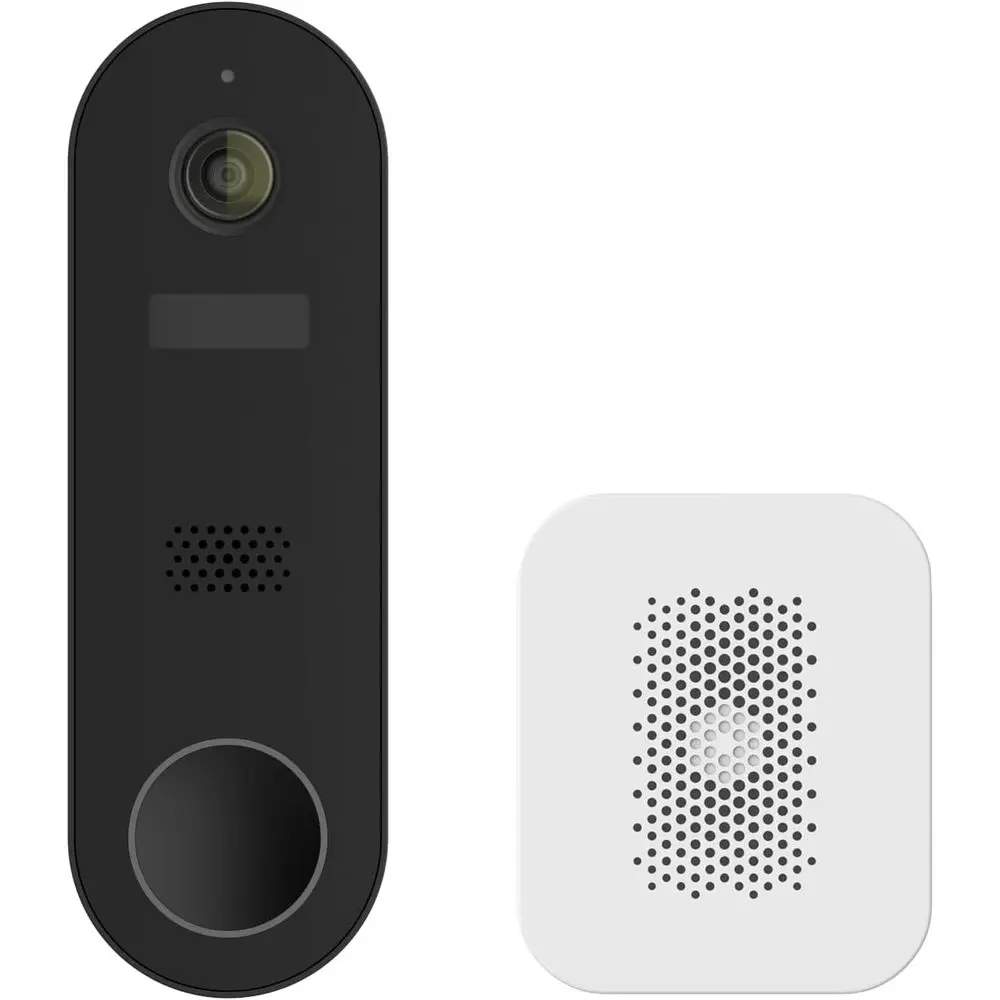 Wireless Video Doorbell with AI Detection, Night Vision, Chime, and Cloud Storage
Wireless Video Doorbell with AI Detection, Night Vision, Chime, and Cloud Storage