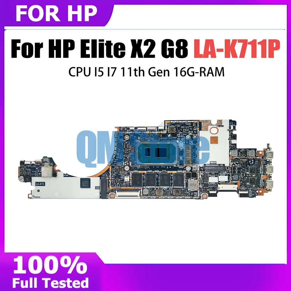 LA-K711P материнская плата для ноутбука HP Elitex2 G8 с процессором I5 I7 11-го поколения 16G-RAM M53510-001 Тест ОК
LA-K711P материнская плата для ноутбука HP Elitex2 G8 с процессором I5 I7 11-го поколения 16G-RAM M53510-001 Тест ОК
