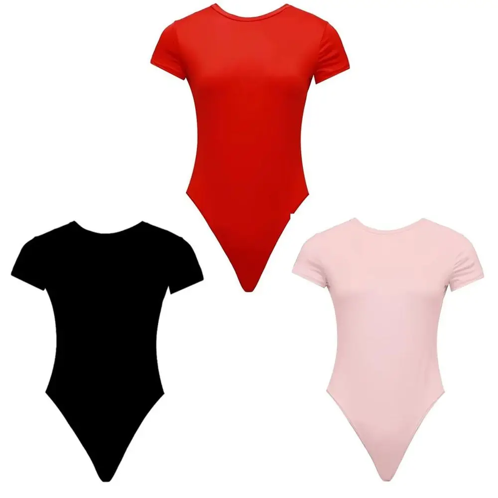 Bottom Layer Shirt One Piece Women bodycon bodysuits O Neck Skinny Ladies Jumpsuit Solid Color Casual Women's Body Tops Beach
Bottom Layer Shirt One Piece Women bodycon bodysuits O Neck Skinny Ladies Jumpsuit Solid Color Casual Women's Body Tops Beach
