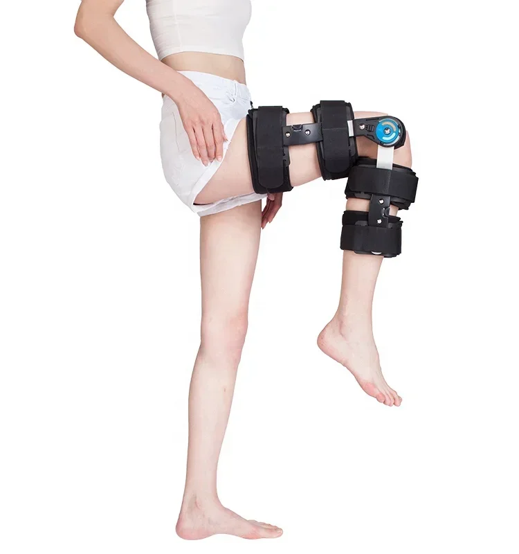 Angle adjustable knee brace Orthopedic Hinged Knee Brace ROM medical knee support
Angle adjustable knee brace Orthopedic Hinged Knee Brace ROM medical knee support