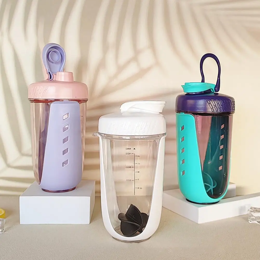 1 Set 590ml Shaker Bottle Large Capacity Leak-proof Drop-resistant Heat Resistant Protein Mixing Shake Water Bottle Exercise Use
1 Set 590ml Shaker Bottle Large Capacity Leak-proof Drop-resistant Heat Resistant Protein Mixing Shake Water Bottle Exercise Use