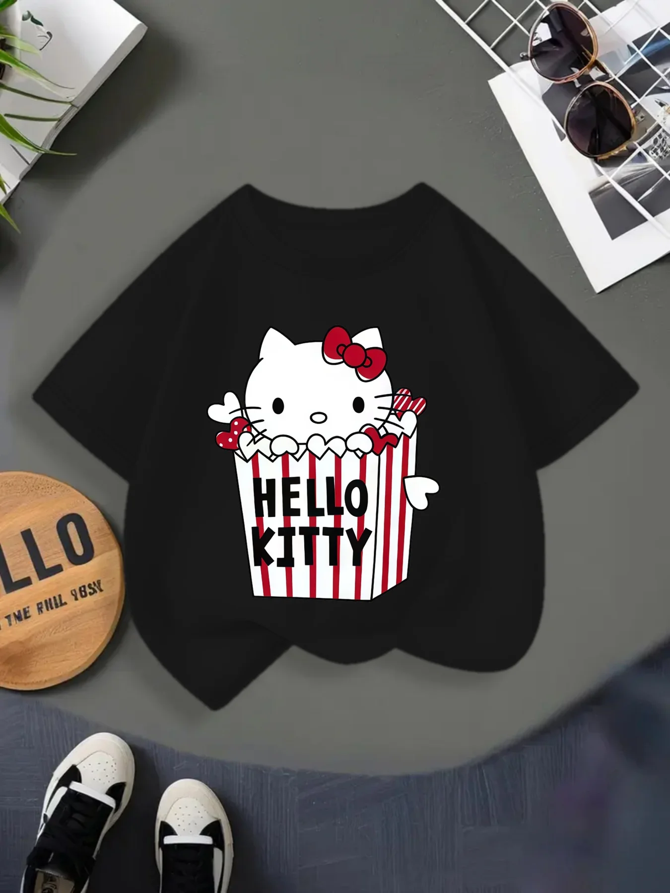 Kitty Cat - Novel and Adorable Cartoon Patterns - Summer Children's Clothing T-shirt - Cotton, Cute and Sweet T-shirt
Kitty Cat - Novel and Adorable Cartoon Patterns - Summer Children's Clothing T-shirt - Cotton, Cute and Sweet T-shirt
