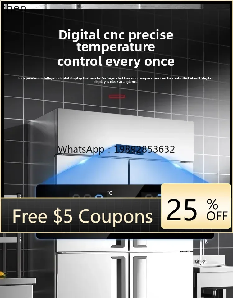 ZZ glass four-door refrigerator commercial freezing double temperature freezer 4-door freezer display cabinet
ZZ glass four-door refrigerator commercial freezing double temperature freezer 4-door freezer display cabinet