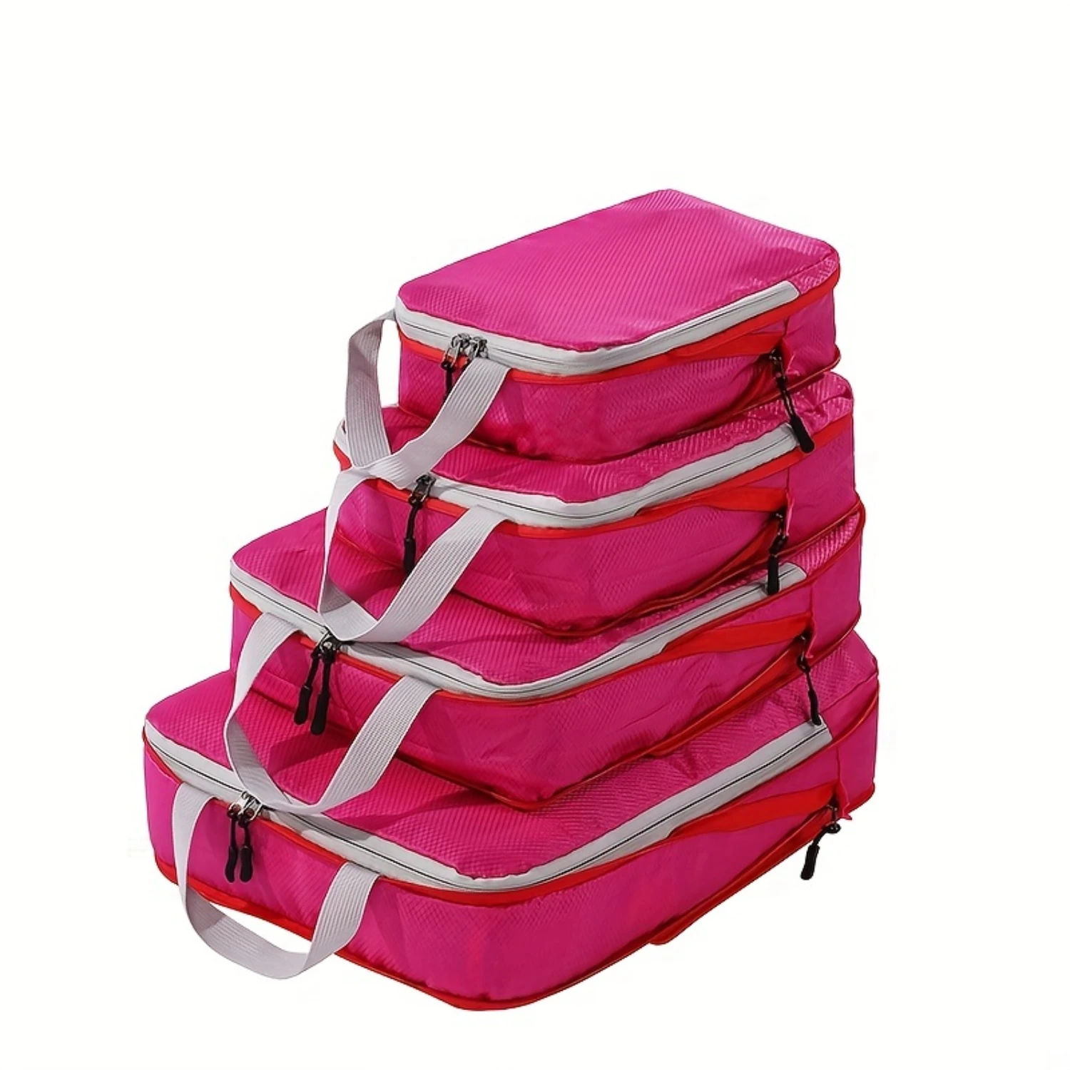 1pc/4pcs Travel Packing Cubes, Travel Compression Bags, Waterproof Nylon Double Layer Compression Bag, Travel Clothes Bag, Tr
1pc/4pcs Travel Packing Cubes, Travel Compression Bags, Waterproof Nylon Double Layer Compression Bag, Travel Clothes Bag, Tr