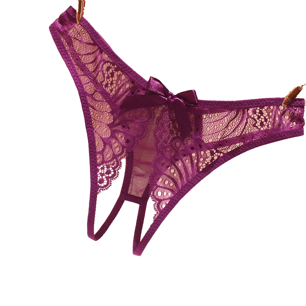 Womens Sexy Low Waist Panties Crotchless See Through Thong Briefs Female Lace Sheer Underwear Hollow Temptation Underpants
Womens Sexy Low Waist Panties Crotchless See Through Thong Briefs Female Lace Sheer Underwear Hollow Temptation Underpants