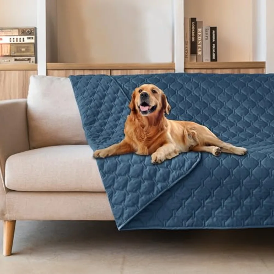 Waterproof Pet Blanket for Furniture Protection 3X Stronger Scratch-Resistant Polyester Dark Blue Reversible Cover
Waterproof Pet Blanket for Furniture Protection 3X Stronger Scratch-Resistant Polyester Dark Blue Reversible Cover