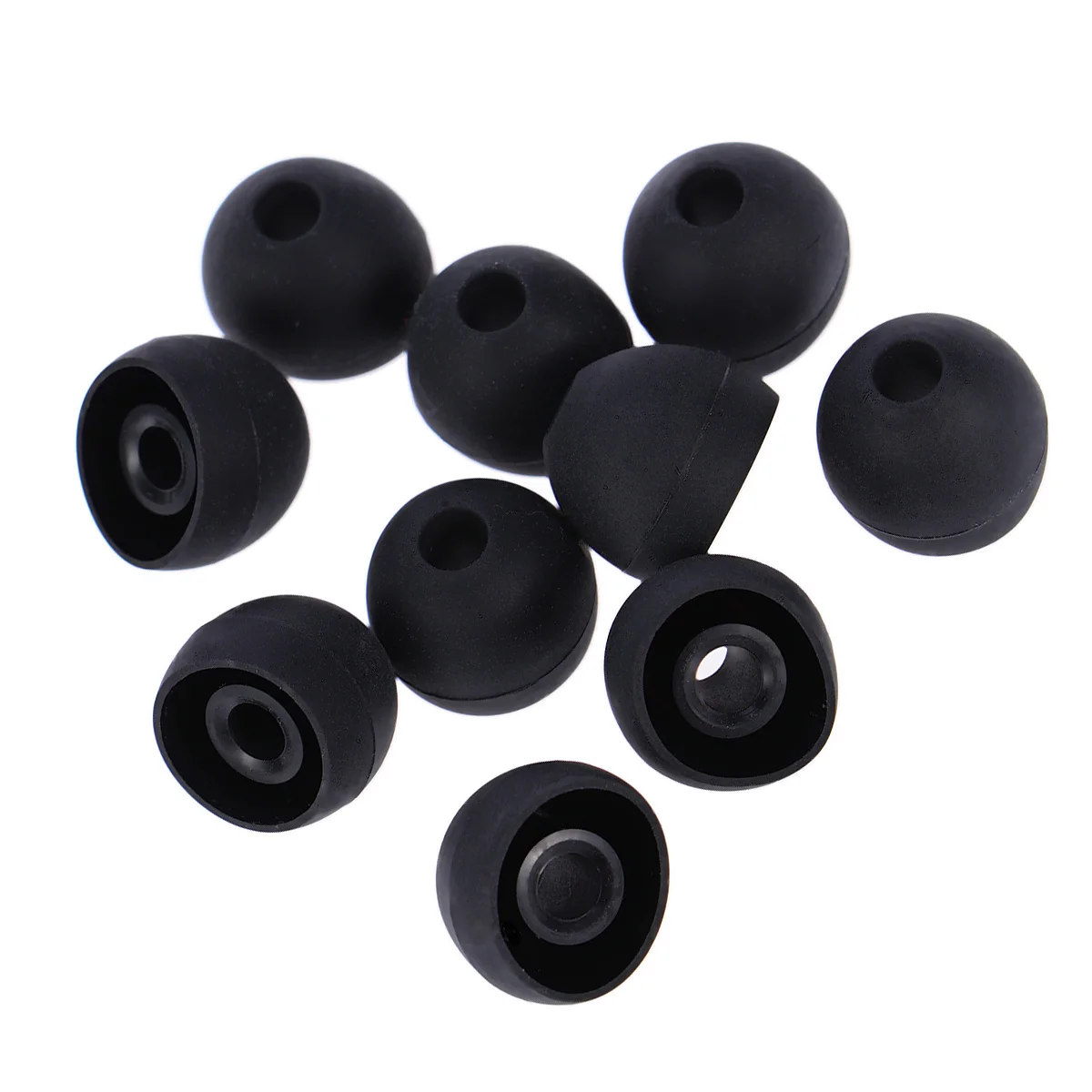 10pcs In Ear Headphone Silicone Covers Sound Isolating Earbud Tips High Elasticity Compatible With Most Earphones
10pcs In Ear Headphone Silicone Covers Sound Isolating Earbud Tips High Elasticity Compatible With Most Earphones