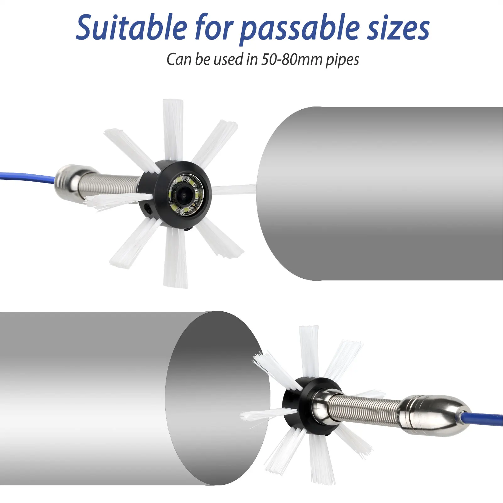 Pipe Sewer Camera Wheel Plastic Anti Collision Resistant Easy Installation Sewer Camera Protective Cover for Inspection
Pipe Sewer Camera Wheel Plastic Anti Collision Resistant Easy Installation Sewer Camera Protective Cover for Inspection