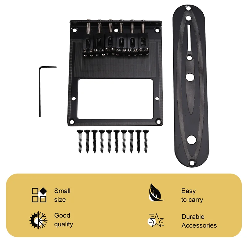 A51Q-TL Electric Guitar Bridge For TL Guitar With Streamlined Design For Electric Guitar Parts Accessories
A51Q-TL Electric Guitar Bridge For TL Guitar With Streamlined Design For Electric Guitar Parts Accessories
