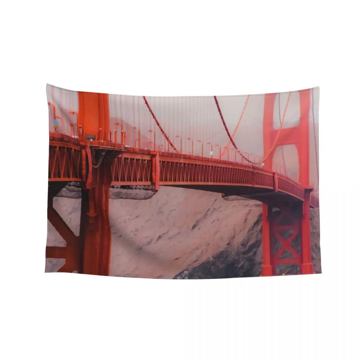 Golden Gate Bridge San francisco USA in foggy day Tapestry Home Supplies Wall Decor Tapestry
Golden Gate Bridge San francisco USA in foggy day Tapestry Home Supplies Wall Decor Tapestry