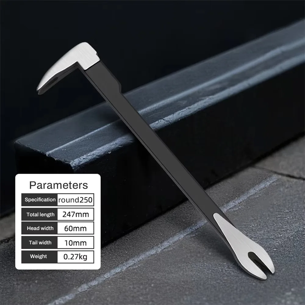 Anti Slip Nail Extractor Nail Puller Rust-proof Multifunctional Levers Convenient Efficient Pry Bars Board Dismantling
Anti Slip Nail Extractor Nail Puller Rust-proof Multifunctional Levers Convenient Efficient Pry Bars Board Dismantling