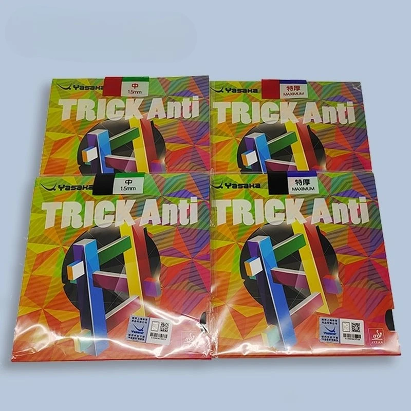 YASAKA TRICK ANTI Накладка для настольного тенниса, противоскользящая, с низкоэластичной губкой
YASAKA TRICK ANTI Накладка для настольного тенниса, противоскользящая, с низкоэластичной губкой