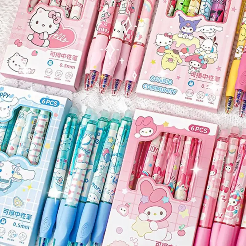 Женский набор канцелярских принадлежностей Miniso аниме мультфильм милый Kuromi Cinnamoroll My Melody школьные принадлежности модные праздничные подарки
Женский набор канцелярских принадлежностей Miniso аниме мультфильм милый Kuromi Cinnamoroll My Melody школьные принадлежности модные праздничные подарки