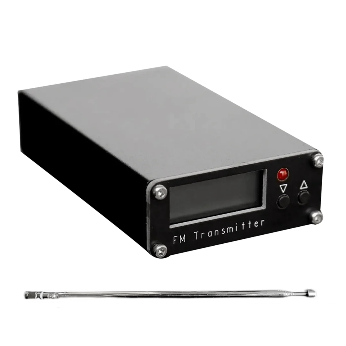 AU47-2KM FM Transmitter 76-108Mhz Digital Display 0.5W 500mW Stereo Transmitter for DSP Radio Broadcast Station with Antenna
AU47-2KM FM Transmitter 76-108Mhz Digital Display 0.5W 500mW Stereo Transmitter for DSP Radio Broadcast Station with Antenna