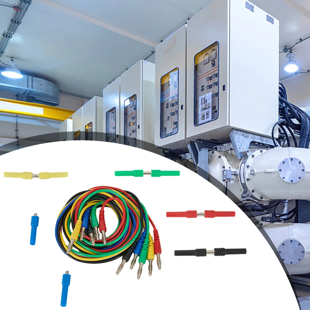 Magnetic Test Leads Banana Plug Test Leads with Magnetized Connections and 30V AC/5A Voltage and Current Ratings
Magnetic Test Leads Banana Plug Test Leads with Magnetized Connections and 30V AC/5A Voltage and Current Ratings