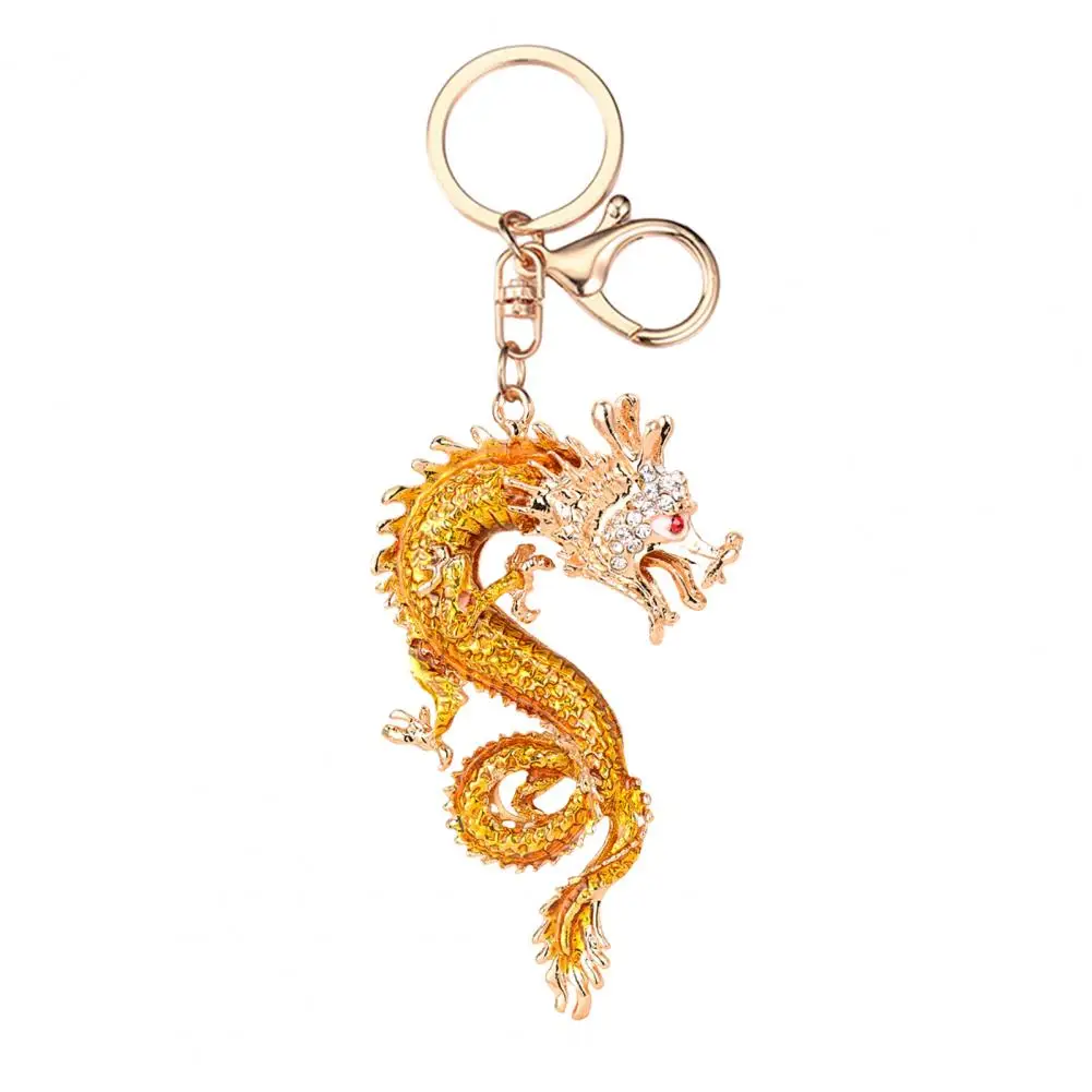 Festive Dragon Charm Dragon Design Keychain Pendant with Sparkling Rhinestones Enamel Oil Drip Finish Polished Edges Spring
Festive Dragon Charm Dragon Design Keychain Pendant with Sparkling Rhinestones Enamel Oil Drip Finish Polished Edges Spring