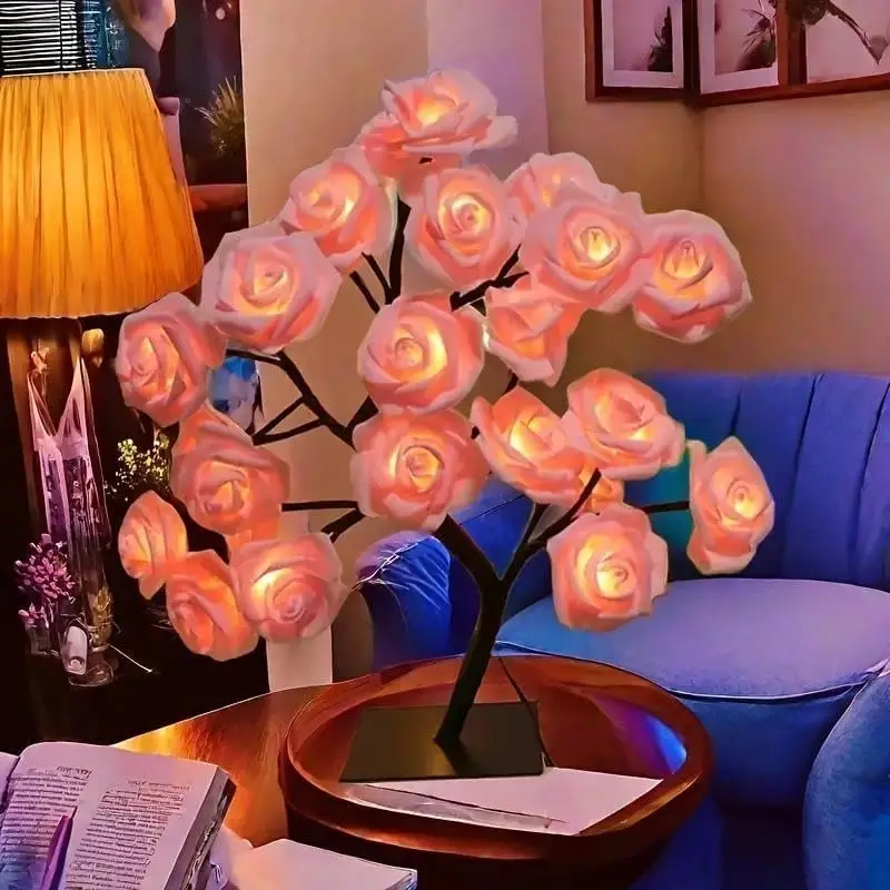 Cherry Blossom Tree Lamp, 18inch 24 Led Bonsai Tree Lights, Battery/USB Operated Japanese Decor Night Lights for Teacher Appreciation Graduation Back to School Bedroom Home Gift Idea,Warm White
Cherry Blossom Tree Lamp, 18inch 24 Led Bonsai Tree Lights, Battery/USB Operated Japanese Decor Night Lights for Teacher Appreciation Graduation Back to School Bedroom Home Gift Idea,Warm White