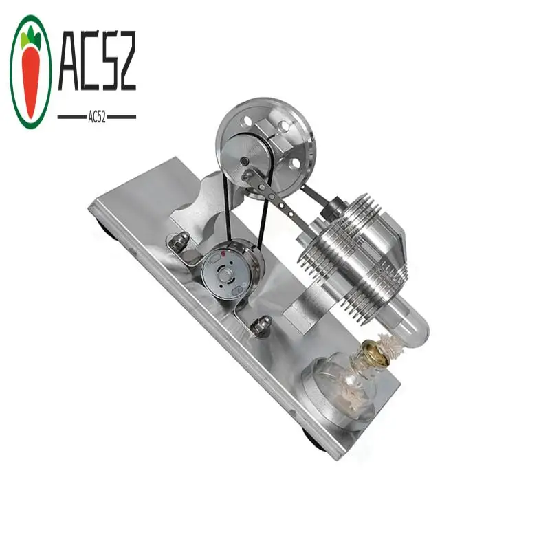 AC52-Stirling Balanced Engine Model Can Start Fuel Mini Metal Assembled Toy Physics Experimental Education Aids
AC52-Stirling Balanced Engine Model Can Start Fuel Mini Metal Assembled Toy Physics Experimental Education Aids