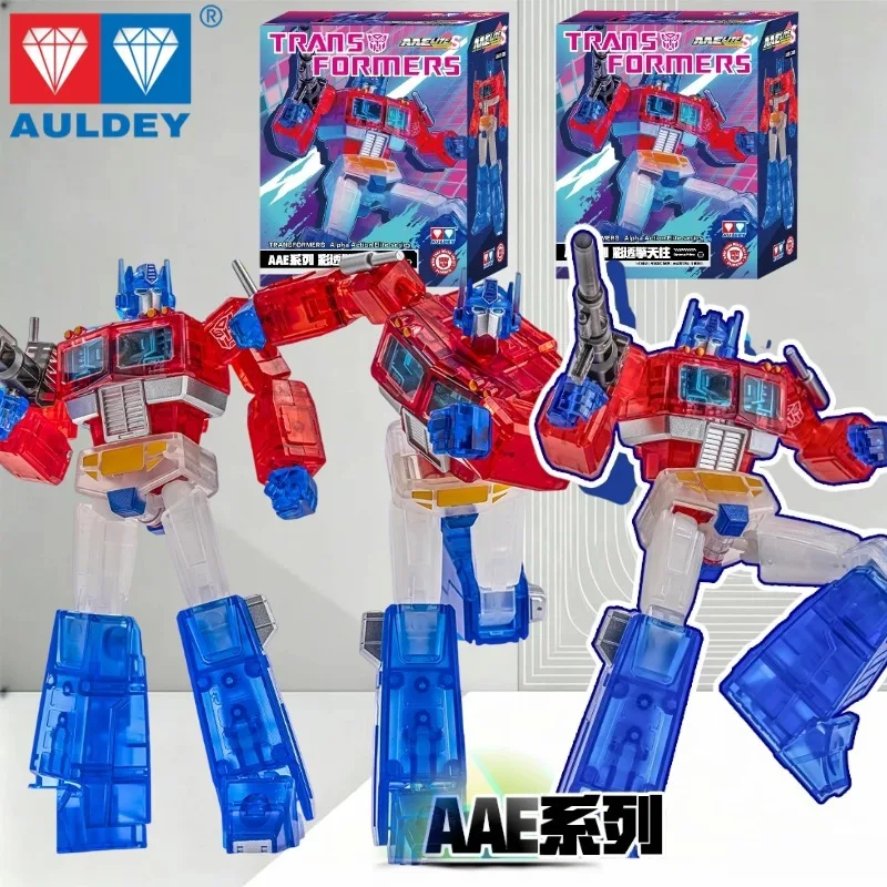 Оригинальный набор фигурок AULDEY Transformers AAE Series Clear Optimus Prime Limited Edition, игрушки для мальчиков и девочек, подарок для детей
Оригинальный набор фигурок AULDEY Transformers AAE Series Clear Optimus Prime Limited Edition, игрушки для мальчиков и девочек, подарок для детей